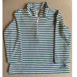Zuccini Kids Green and‎ white Pullover 24 mo